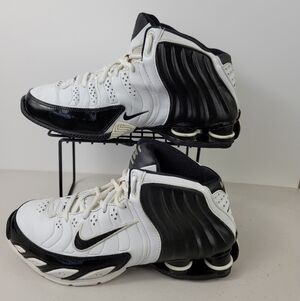Nike Shox Lethal TB White Black 2005 Vintage Basketball Shoes